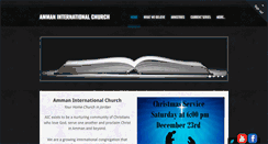 Desktop Screenshot of ammanchurch.org